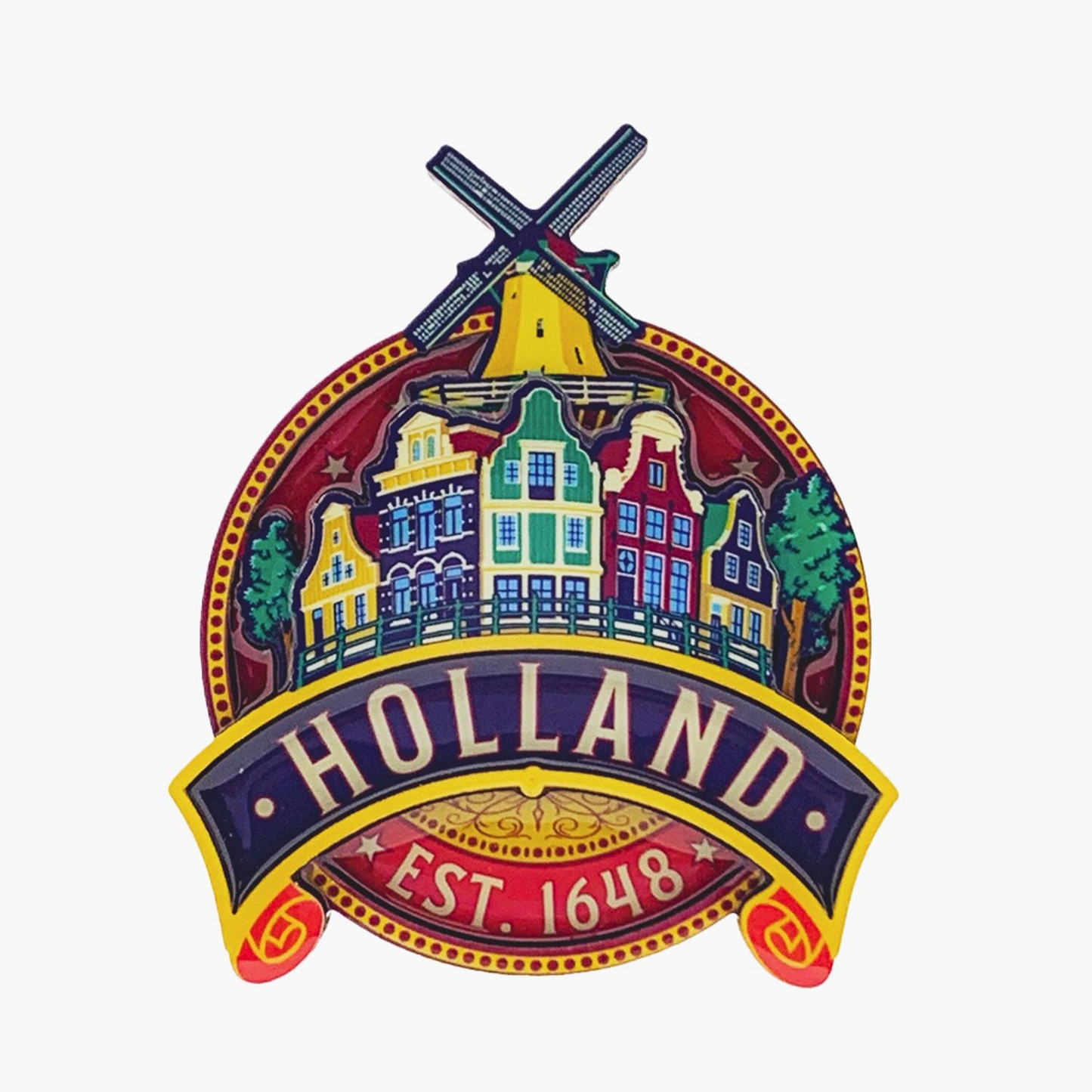 Refrigerator Magnet - 'Holland' #216