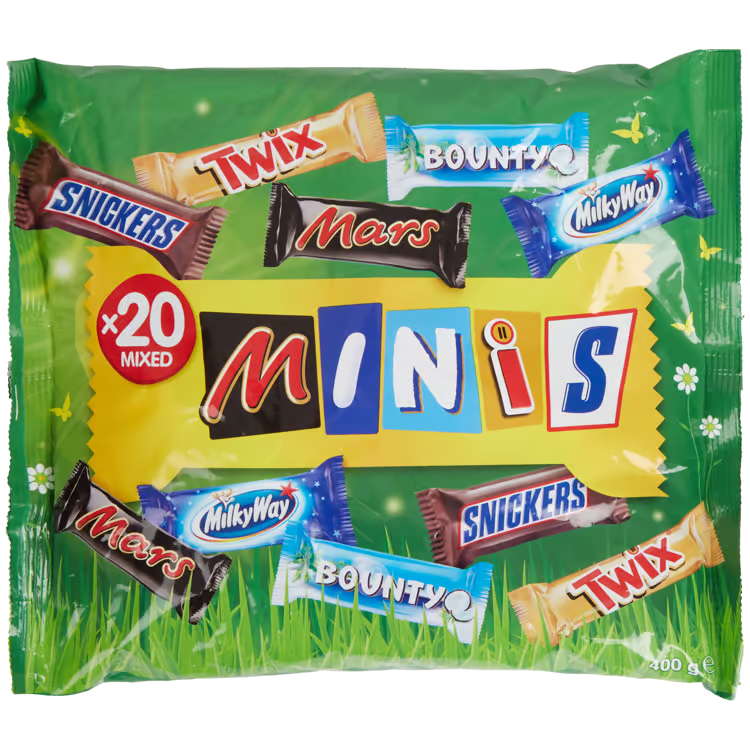 Chocolate bars mini (mixed)