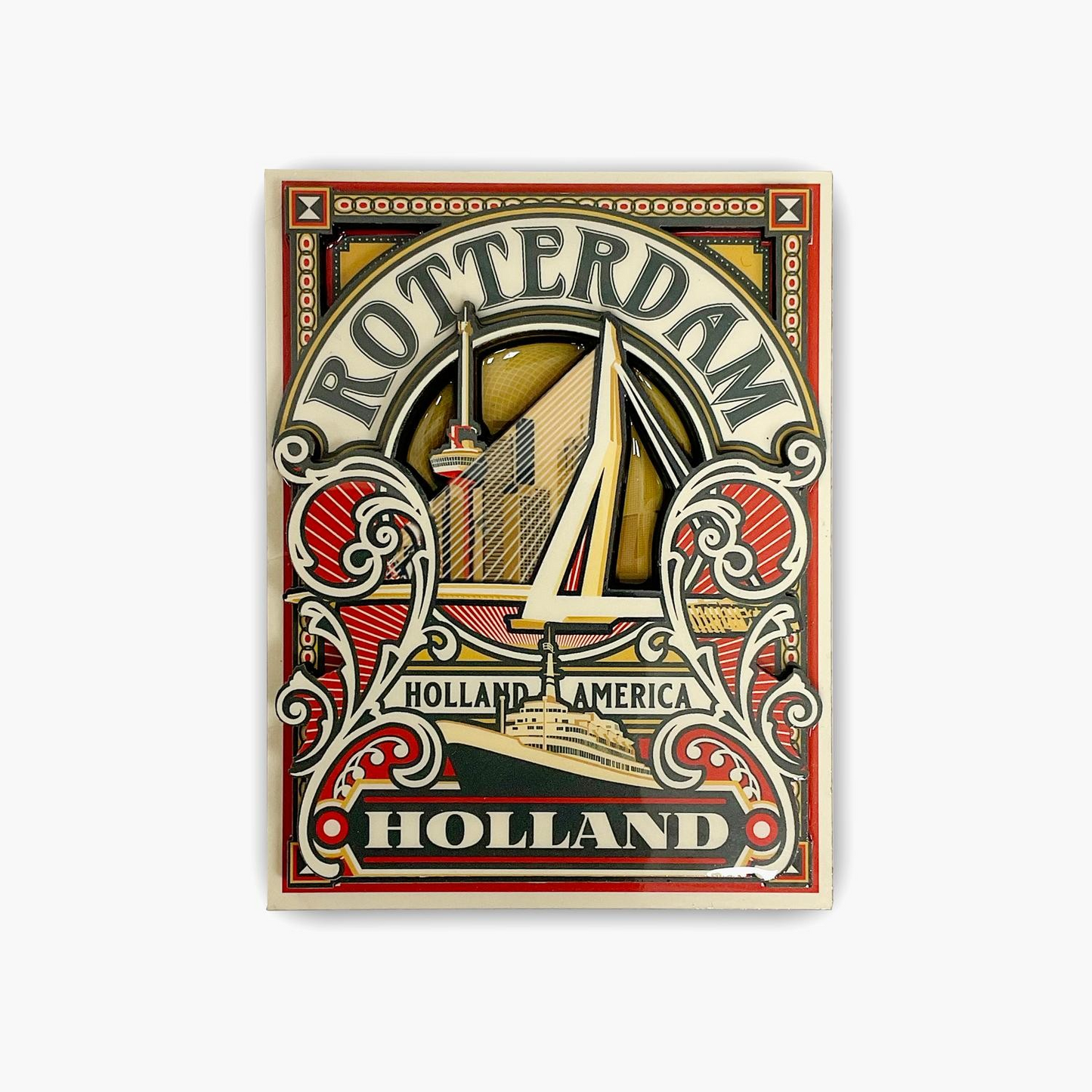 Refrigerator Magnet - 'Rotterdam' #208