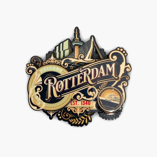 Refrigerator Magnet - 'Rotterdam' #202